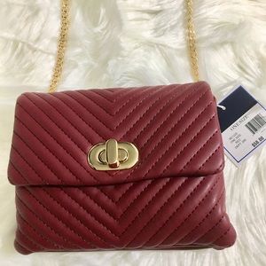 Kaari Blue™Quilted RED Belt Bag (small size)